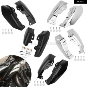オートバイ バイク ヒートシールド ミッド フレーム エアデフレクター モトクロス アクセサリー ハーレー ツーリング ストリート エレクトラ グライド ロー