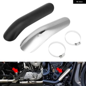 汎用 マフラーシールドヒートカバー オートバイ バイク マフラー プロテクター ガード アクセサリー モトクロス ハーレー ホンダ ヤマハ カスタム