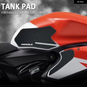 ドゥカティ PANIGALE V2 899 959 1199 1299 ブラック オートバイ バイク 滑り止めサイド燃料タンク ステッカー 防水 パッド