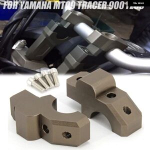 ハンドルバー ライザーバー オートバイ バイク マウント ハンドルクランプ 汎用 ヤマハ MT09 TRACER 900 GT FZ09 ハンドルバー バーライザーバーバック2021