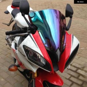 オートバイ バイク 風防 スクリーン 2008 - 16 ヤマハ YZF-R6 YZF 600 R6 ブラック イリジウム