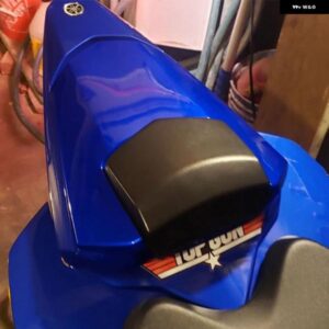 オートバイ バイク リア フェアリング シートカウルカバー 2008 - 16 ヤマハ YZF-R6 600 ブルーブラック