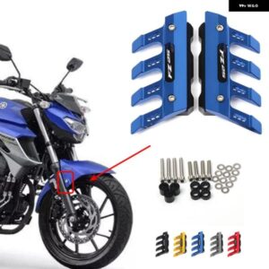 オートバイ バイク フロントフェンダーサイドプロテクションガード マッドガード スライダー ヤマハ FZ25 FZ-25アクセサリー 汎用