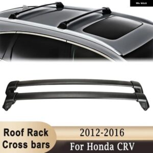 ルーフラッククロスバー 2個 ホンダ CRV 2012-2016 アルミ製 キャリア カヤック オートバイ バイク カーゴ キャリア ラック 収納 ホルダー 耐荷重60KG
