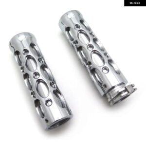 ハンド グリップ 22MM ホンダ CBR 600 900 929 954 1000 RR 全モデル 全年式 オートバイ バイク パーツ クローム 7/8インチ
