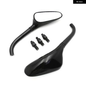 ハーレー ヤマハ ブラック 汎用 カスタム 小型 オートバイ バイク ゴルフ クラブ ミラー オートバイ バイク パーツ ブラック