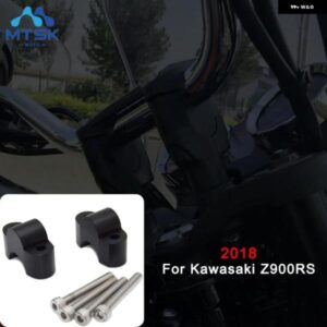カワサキ Z900RS 2018 ライザー マウント ブラケット 加工 ハンドルバー ライザー バークランプ 延長 アダプター ボルト付き