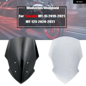 ヤマハ MT-125 2020-2021 オートバイ バイク ウィンドスクリーン 風防カバー スクリーン オートバイ バイク デフレクター MT-15 MT 15 2019 - 21