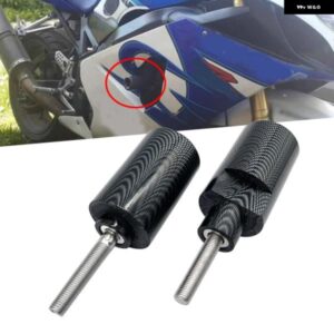 スイ GSXR600 GSXR750 オートバイ バイク フレーム スライダー 落下 クラッシュ プロテクター パッド ノーカット ACCESSORI 2004-2005 GSX-R 750 K4