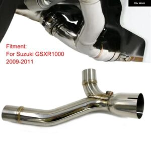 オートバイ バイク 排気触媒コンバーター キャットエリミネーター ミッドデカット Y パイプ SUI GSXR1000 K9 2009 2010 2011 GSXR 1000 ステンレス