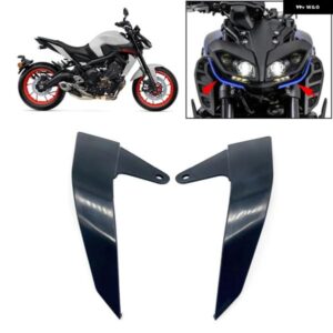 ヤマハ MT09 MT-09 FZ-09 FZ09 2017 - 20 未塗装 オートバイ バイク フロントアンダー ウィングレット ヘッドライト ブラケット アクセサリー