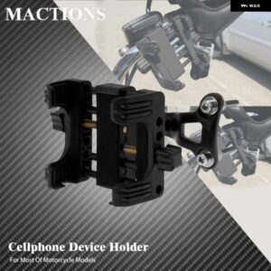 オートバイ バイク ハンドルバー マウント 電話 キャリア スタンダードデバイス携帯電話クランプ ホルダー ブラケット スタンド ハーレー ツーリング スポー