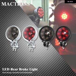 オートバイ バイク リアLED テールライト カフェレーサー ブレーキ ランニングランプ テールライト 12V ハーレー ツーリング ダイナ ソフテイル スポーツス