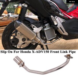 スリップオン ホンダ X-ADV 150 X ADV150 オートバイ バイク エキゾーストエスケープ カスタム ステンレス フロントミドルリンク パイプ 51MM マフラーなし