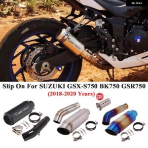 スリップオン SUI GSX-S750 GSX S750 GSX-S 750 BK750 GSR750 オートバイ バイク エキゾースト サイレンサー ミッドリンク パイプ マフラー DBキラー