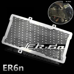カワサキ ER-6N ER6N 2006 2007 2012 - 16 オートバイ バイク アクセサリー ラジエーター ガード プロテクター グリル カバー