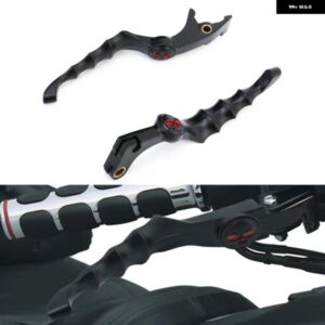 オートバイ バイク ハンドルバー アルミ スカル ブレーキ クラッチ レバー ホンダ シャドウ VT400 750 VLX VT400 600 VTX1300