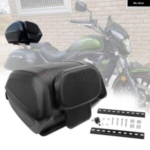 オートバイ バイク ツアーテール ボックス トランク キャリアトップロック 収納 キャリア ケースソフトバックレスト付きVICTORY ホンダ SUI カワサキ ヤマハ