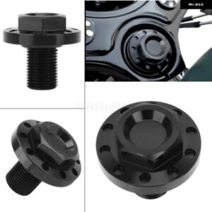 オートバイ バイク ブラック CNC アルミ ステアリングステムボルト ハーレー ダイナ スポーツスター 1200 883 ダイナ FXR 72 48