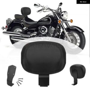 オートバイ バイク フロントドライバー ライダーバックレスト ヤマハ V-STAR 650 XVS 400 650 1998-2017 オートバイ バイク フロントドライバー