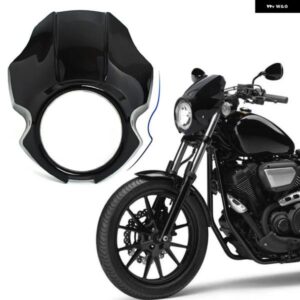 ヤマハ XVS 950 SPEC BOLT 950 2014-2020 用 ブラック フロント ヘッドライト フェアリング マウント キット オートバイ バイク アクセサリー