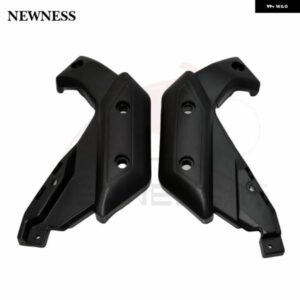 ブラック オートバイ バイク 右 左 サイド パネル フェアリング フレーム ヤマハ XJ6 2009 - 12 09 12 11 10 オートバイ バイク パーツ
