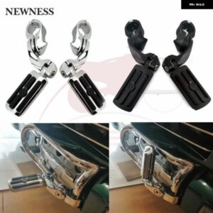オートバイ バイク フットペグ エンジン バー 32MM フットペグ フットレスト ブラケット マウント ハーレー ダビッドソン 32MM 1.25インチ