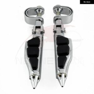 オートバイ バイク 汎用 ペア32MM 1-1/4インチ フットレスト フットペグ ハーレー カワサキ スイ ホンダ エンジン ガード クラッシュ バー