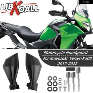 カワサキ VERSYS-X300 2017-2024 2023 オートバイ バイク ハンドガード プロテクター ハンドルバー ハンドガード シールド VERSYS X300 X 300 アクセサリー