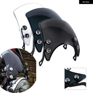 汎用 オートバイ バイク 風防 ウィンドスクリーン ウィンドデフレクター ハーレー ヤマハ スイ カワサキ トライアンフ ドゥカティ チョッパー クルーザー
