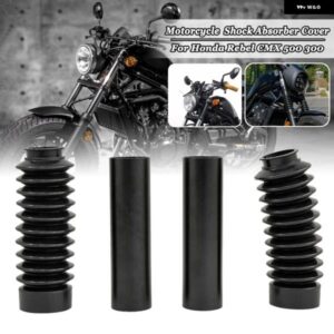 ホンダ REBEL CMX 500 300 CMX500 CMX300 オートバイ バイク フロント フォーク ブーツ スライダー ショック アブソーバー カバー ゲイター 2017 - 21