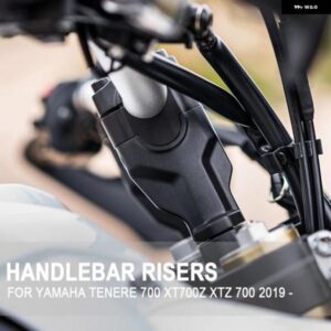 ヤマハ テネレ700 TENERE700 XT700Z オートバイ バイク アクセサリー ハンドルバー ライザー クランプ マウント ライザークランプ