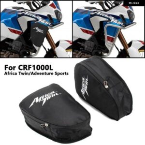 オートバイ バイク フレーム クラッシュ バー バッグ ホンダ アフリカツイン CRF1000L アドベンチャースポーツ ツール配置 トラベルバッグ