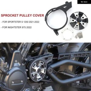 プーリー カバー スポーツスター S 1250 オートバイ バイク スプロケット カバー フロント RH 1250S RH975 チェーン ナイトスター 975 アクセサリー