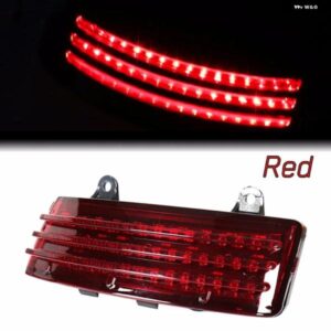 レッドトライバーLEDリアテールブレーキフェンダーチップライト ハーレー 14-18ストリートグライド 15-18 ロードグライド モデル