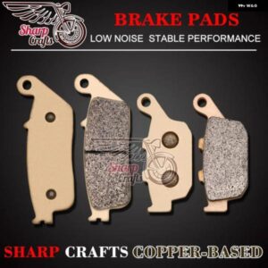 オートバイ バイク メタル銅ベース フロントリア ブレーキ パッド ディスク ホンダ VTR250 CTX700 D/N NC700X S CB300/500 CBR300/500 CMX500/300