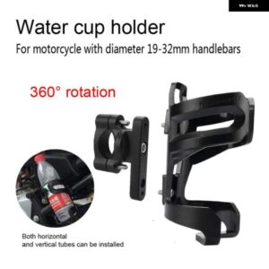 クラッシュ バー ウォーターボトル ハーレー ホンダ BMW ヤマハ オートバイ バイク ガード ドリンクカップ ブラケット ホルダー オートバイ バイク オートバ