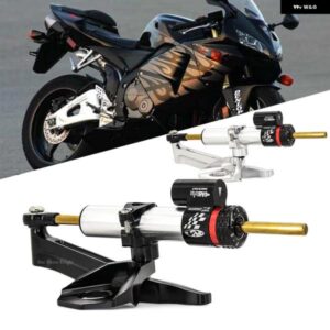 ホンダ CBR600RR 2005-2006 オートバイ バイク ステアリング ダンパー スタビライザーリニアリバースセーフティ コントロール + ブラケット