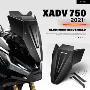 ホンダ XADV 750 X-ADV 750 X ADV XADV750 2021 - オートバイ バイク アクセサリー ウィンドシールド ウィンドスクリーン アルミ製 ウィンドシールド