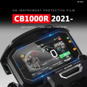 ホンダ CB1000R 2021 - オートバイ バイク アクセサリー スクラッチ クラス タースクリーン ダッシュボード 計器フィルム