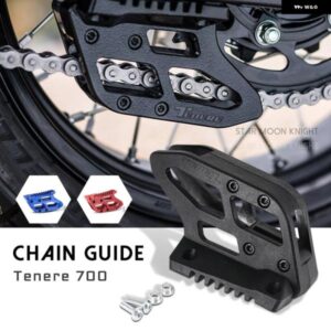 オートバイ バイク ヤマハ TENERE700 XTZ XT700Z T 7 2019-2021 チェーン ガイド プーリー プロテクター プレートスタビライザー