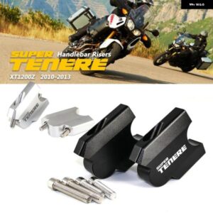 ヤマハ XT1200Z スーパーテネレ 1200 XTZ1200 XTZ 2010 - 2013 オートバイ バイク ハンドルバー ライザー クランプ マウント マウント ライザー アダプター