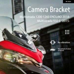 オートバイ バイク ドライビングレコーダー BIKEGP レコーダー ホルダー GOPRO カメラ ブラケット CAMRACK ドゥカティ MULTISTRADA 950 S 1200 1260