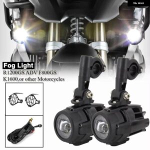 オートバイ バイク フロント フォグランプ LED 運転 追い越し用 フォグランプ 補助灯 BMW R1250GS R1200GS F750GS F850GS G310GS 汎用