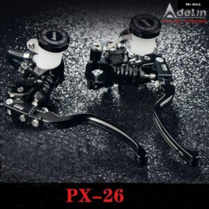 汎用 14MM17.5MM PX-26 CNC オートバイ バイク ブレーキクラッチ ポンプ マスター シリンダー レバー ハンドル ヤマハ カワサキ スイ