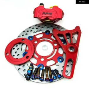 モーター オートバイ バイク ブレーキ キャリパー ポンプ 220MM / 70MMディスクブレーキ ポンプ アダプター ブラケット ディスク ヤマハ エアロックスナイト