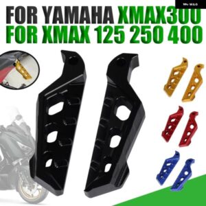 オートバイ バイク リアパッセンジャー フットレスト ペグペダル ヤマハ XMAX300 XMAX250 XMAX125 X-MAX 250 125 400パーツ