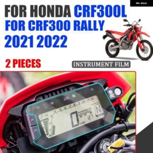 ホンダ CRF300L CRF300 ラリー CRF 300 L CRF 300L 2021 2022 オートバイ バイク アクセサリー クラス タースクラッチ フィルム スクリーンメーター