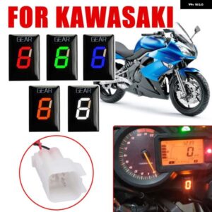ギア インジケーター カワサキ ER6N ER-6N ER6F ER-6F Z750 Z1000 Z-750 Z-1000 ER4N ER-4N ER4F ER-4F オートバイ バイク アクセサリー ディスプレイ