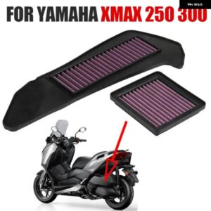 ヤマハ XMAX300 XMAX250 X-MAX 250 オートバイ バイク アクセサリー エア フィルター インテーククリーナー エアエレメントクリーナー エンジン パーツ